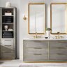 Бра Restoration Hardware Boule De Cristal Single Sconce Polished Nickel