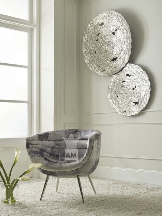 Кресло Phillips Collection Nouveau Chair Mist Gray