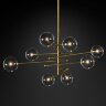 Люстра Delight Collection Globe Mobile 8 brass