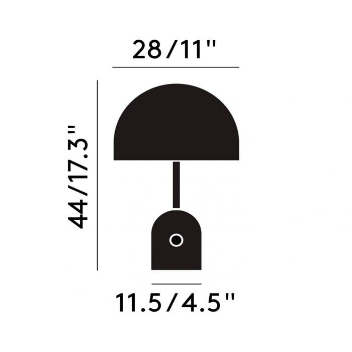 Настольная лампа Tom Dixon Bell Brass