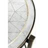 Декоративный стол Jonathan Charles Eglomise & Bronze Iron Round Nest