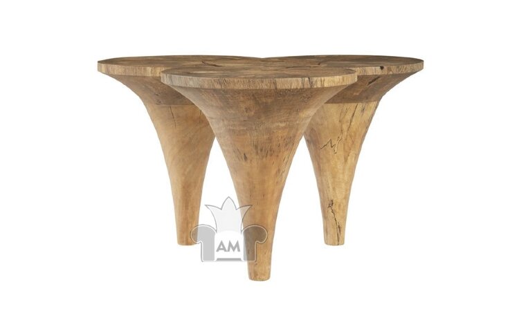 Коктейльный стол Phillips Collection Marley Coffee Table Natural Wood