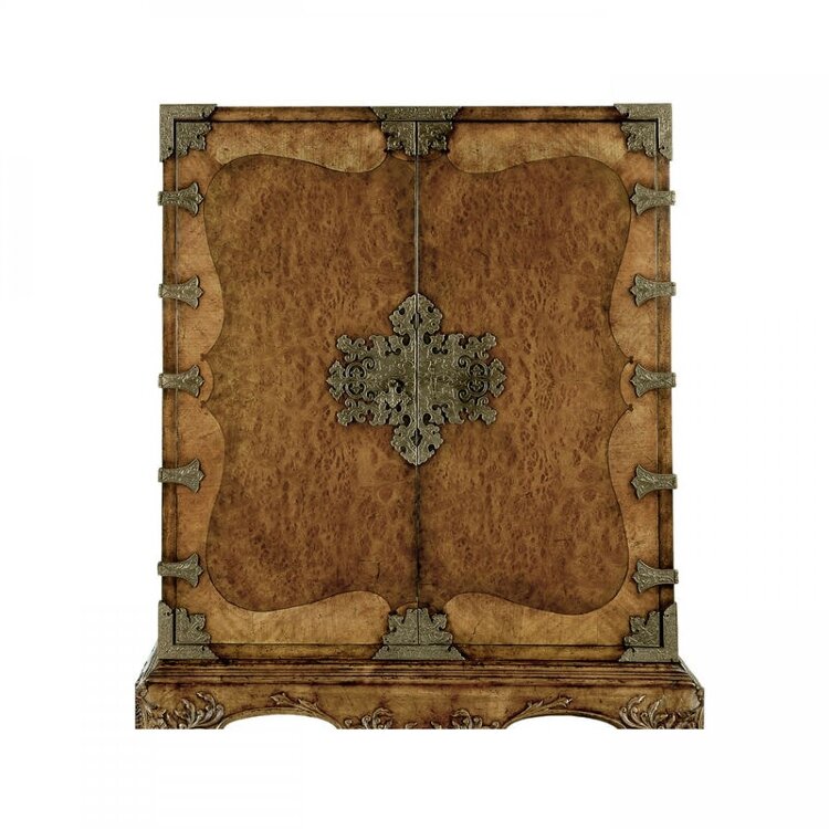 Буфет Jonathan Charles Queen Anne Walnut & Satinwood Writing Cabinet
