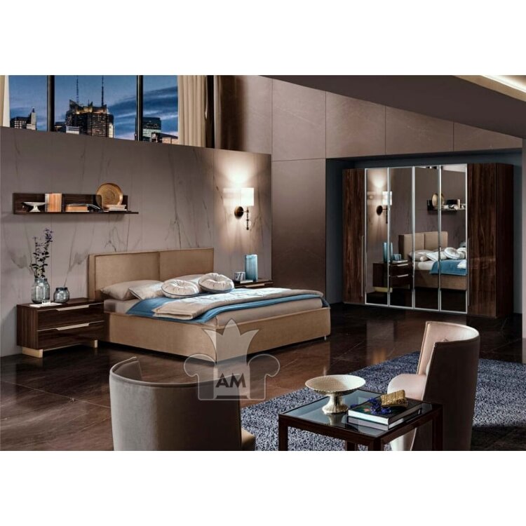 Шкаф 2-дверный Smart Noce Patrizio Camelgroup с зеркалами, 162AR2.02NP