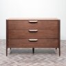 Комод низкий MOD Interiors Ronda, 3 ящика, Грецкий орех, MDI.CHD.RD.31