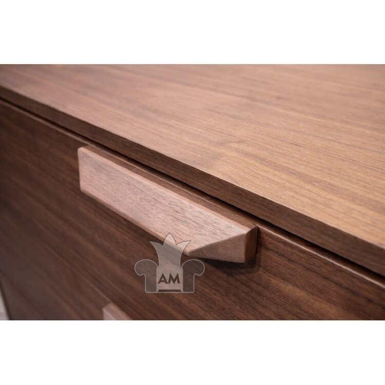 Комод низкий MOD Interiors Ronda, 3 ящика, Грецкий орех, MDI.CHD.RD.31