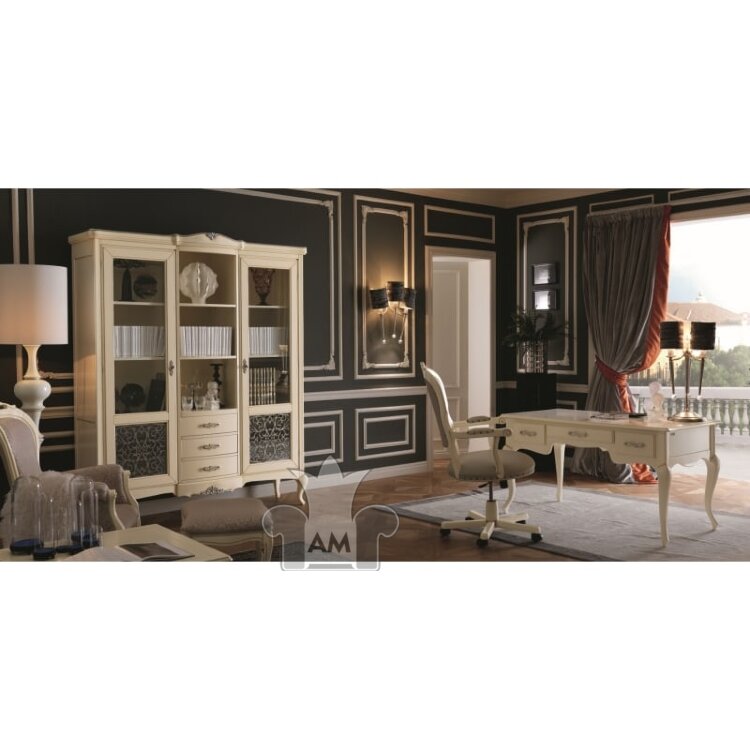 Библиотека Giorgio Casa Memorie Veneziane, 2-дверная с 3 ящиками, арт. 488