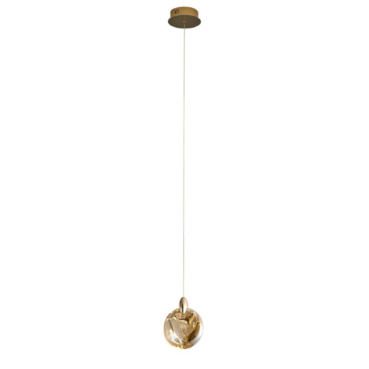 Подвесной светильник Delight Collection OD2440-1 gold/amber