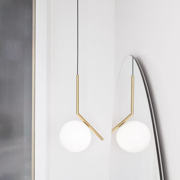 Подвесной светильник Flos IC Lights S2 red burgundy