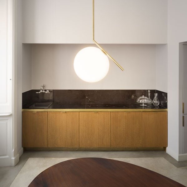 Подвесной светильник Flos IC Lights S2 red burgundy