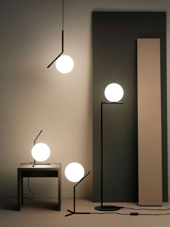 Подвесной светильник Flos IC Lights S2 red burgundy