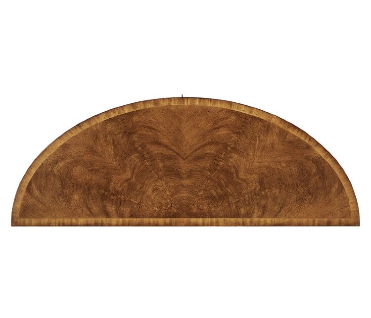 Буфет Jonathan Charles Crotch Walnut Demilune Sideboard