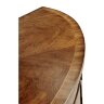 Буфет Jonathan Charles Crotch Walnut Demilune Sideboard