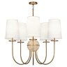 Люстра Robert Abbey Fineas Chandelier White