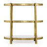 Декоративный стол Jonathan Charles Eglomise & Gilded Small Iron Three-Tier Table