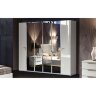 Шкаф 6-дверный Smart White Camelgroup с зеркалами, 162AR6.04BI