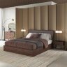 Кровать MOD Interiors Ronda, 160х200, с подъемным механизмом, Грецкий орех, MDI.BD.RD.78 Кровать MOD Interiors Ronda, 160х200, с подъемным механизмом, Грецкий орех, MDI.BD.RD.78