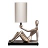 Лампа настольная плафон бежевый см, 220В Garda Decor ART-4441-LM1