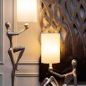 Лампа настольная плафон бежевый см, 220В Garda Decor ART-4441-LM1