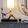 Лампа настольная плафон бежевый см, 220В Garda Decor ART-4441-LM1