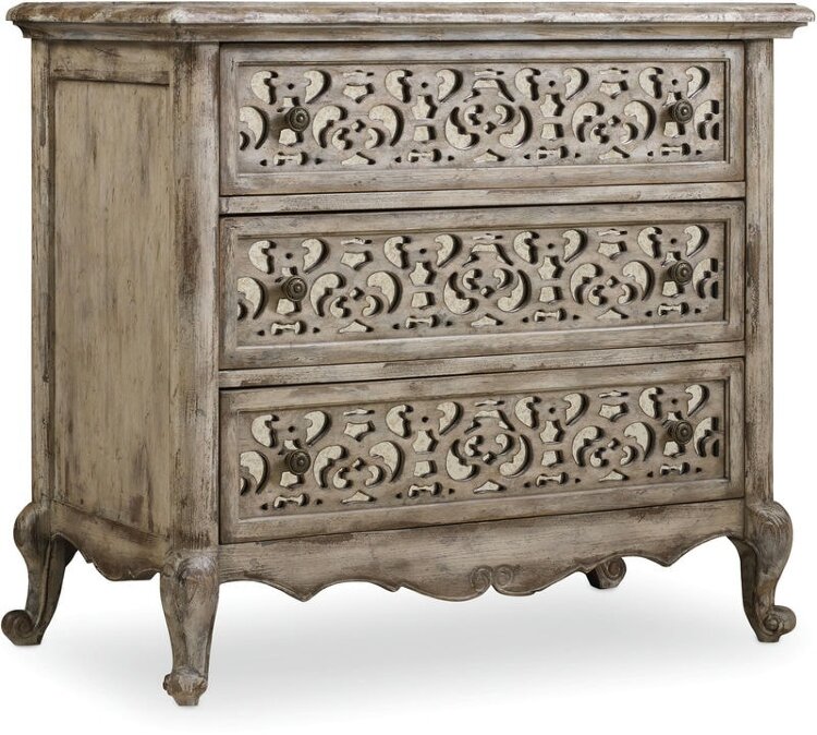 Прикроватная тумба HOOKER FURNITURE CHATELET FRETWORK LIGHT