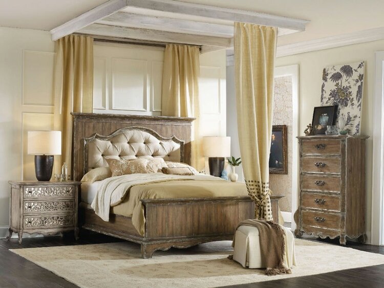 Прикроватная тумба HOOKER FURNITURE CHATELET FRETWORK LIGHT