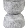 Декоративный стол Phillips Collection Hourglass Side Table Gray Stone