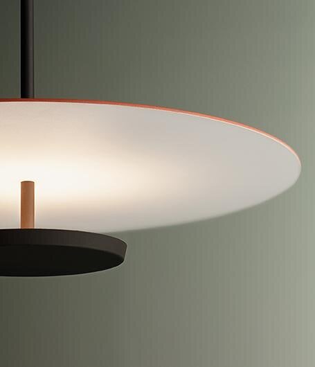 Подвесной светильник Vibia Flat 5930 Terra Red