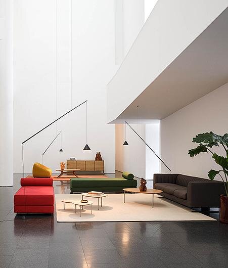Напольный светильник Vibia North 5666 Blue