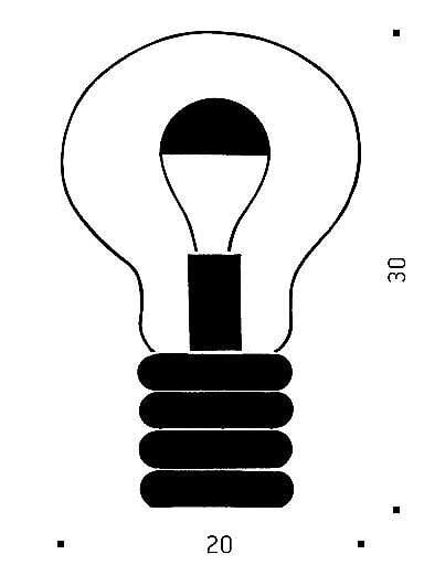 Настольная лампа Ingo Maurer Bulb Brass LED