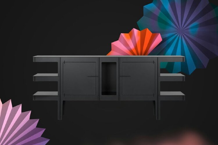 Буфет Moooi No Screw No Glue Black