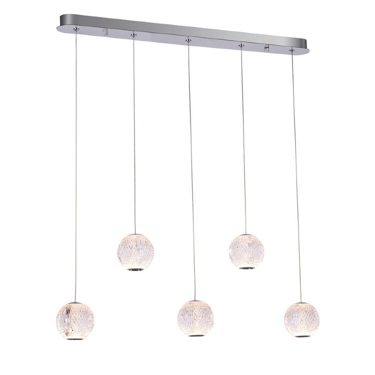 Подвесной светильник Delight Collection MD20001012-5B chrome