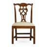 Полукресло Jonathan Charles Chippendale Style Classic Mahogany Chair