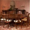 Полукресло Jonathan Charles Chippendale Style Classic Mahogany Chair