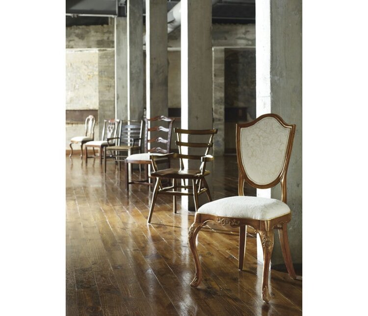 Полукресло Jonathan Charles Chippendale Style Classic Mahogany Chair