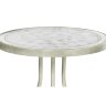 Декоративный стол Jonathan Charles Eglomise & Silver Iron Round Wine Table