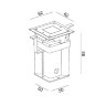Встраиваемый светильник Wever & Ducre 12140 SMART I STAINLESS STEEL