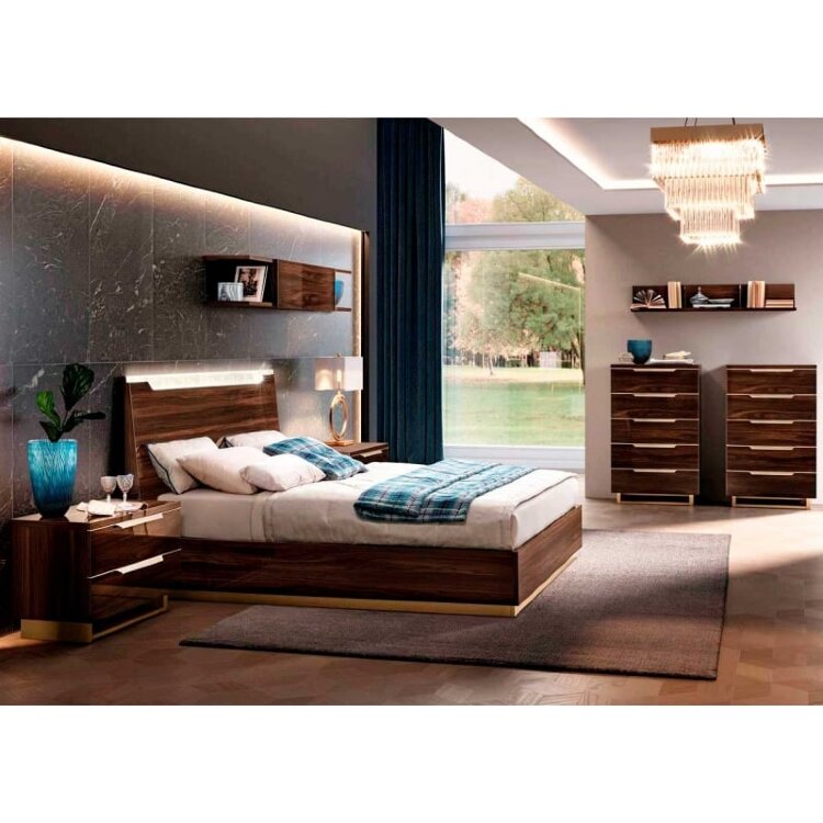 Комод высокий Camelgroup Smart Noce Patrizio, пять ящиков, 162SET.01NP