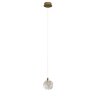 Подвесной светильник Delight Collection OD2440-1 gold/clear