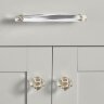 Ручка-скоба Restoration Hardware Camden Crystal L.15.2 Lac.Burnished Brass