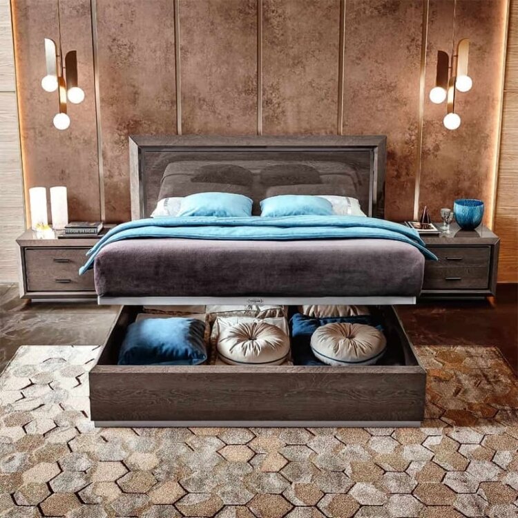 Кровать 160x200 Camelgroup Elite Legno, с подъемным механизмом, 165LET.03PL