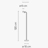 Торшер Vibia Pin 1660 White