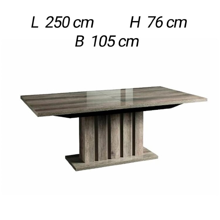Стол обеденный 200/250х105 Alf Group Matera, раскладной, PJMM0616
