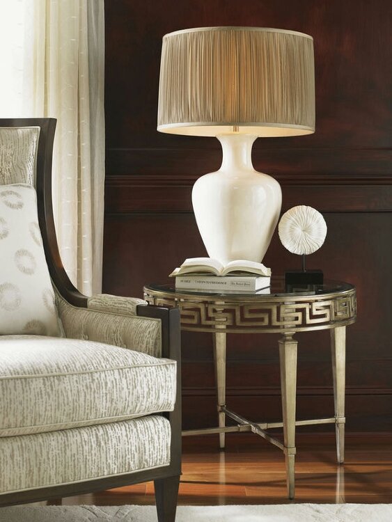 Декоративный стол LEXINGTON ASTON ROUND LAMP TABLE