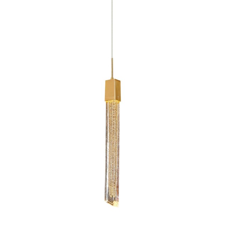 Подвесной светильник Delight Collection OD2510-1 gold/smoky