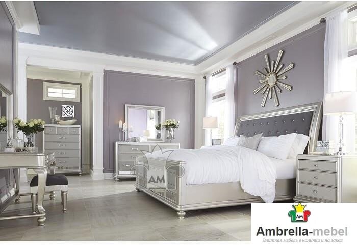 B650-56W1-58W1-96W1 Кровать (King 183x203) Coralayne, Ashley Furniture, УЦЕНКА