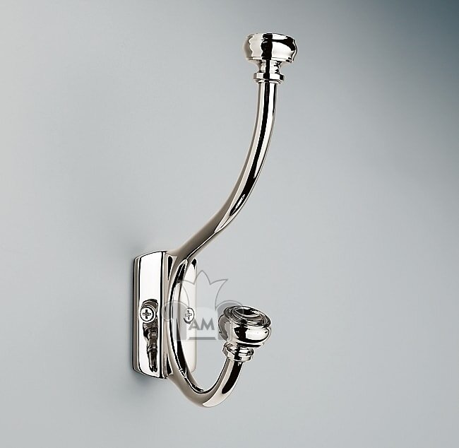 Крючок Restoration Hardware Gilmore Polished Nickel