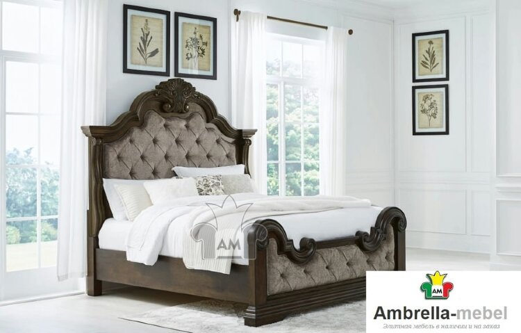 B947-56, B947-58, B947-97 Maylee двуспальная кровать King-size 193х203, ASHLEY