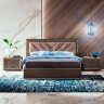 Кровать 160x200 Imbottito Camelgroup Elite, с мягким изголовьем и подъёмником