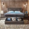 Кровать 160x200 Imbottito Camelgroup Elite, с мягким изголовьем и подъёмником